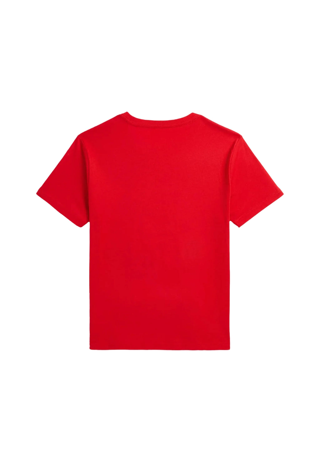 Polera Roja Algodón Juvenil Polo Bear