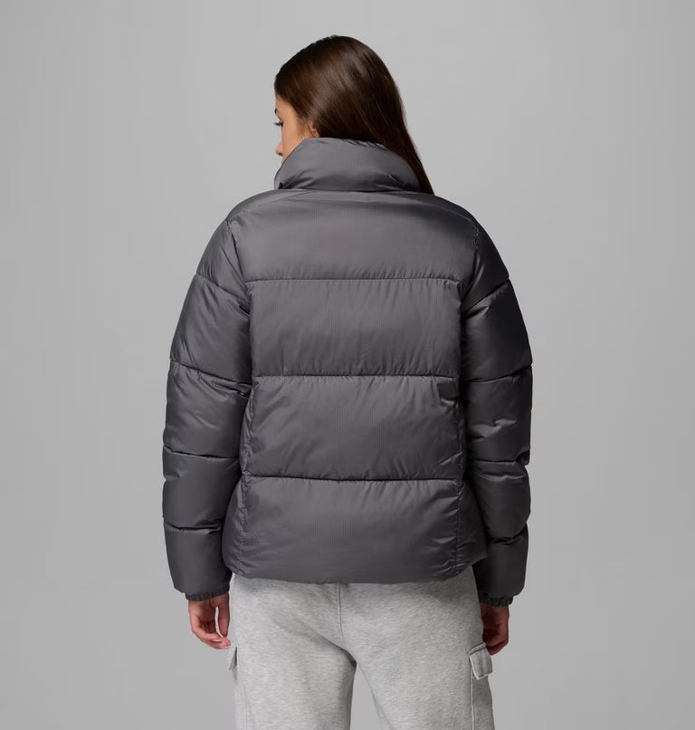 Chaqueta Puffer Gris Columbia