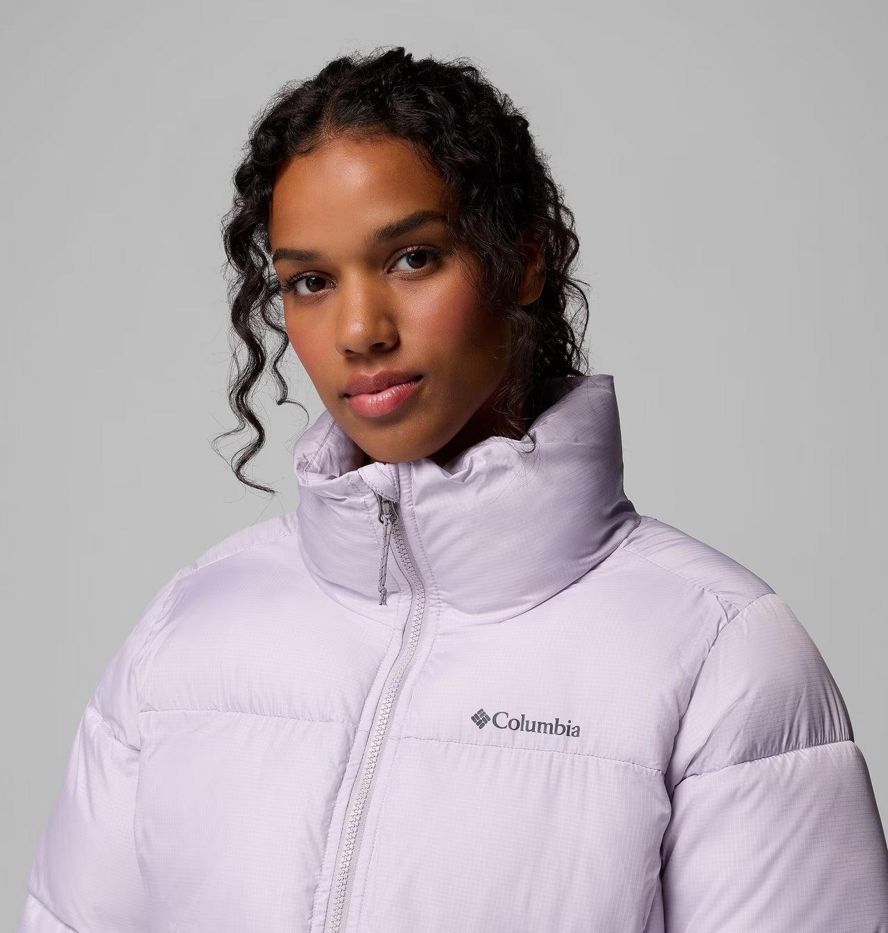 Chaqueta Puffer Lavanda Columbia