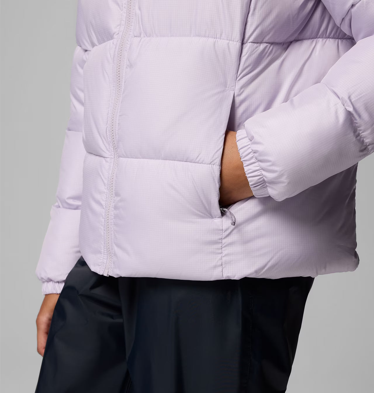 Chaqueta Puffer Lavanda Columbia
