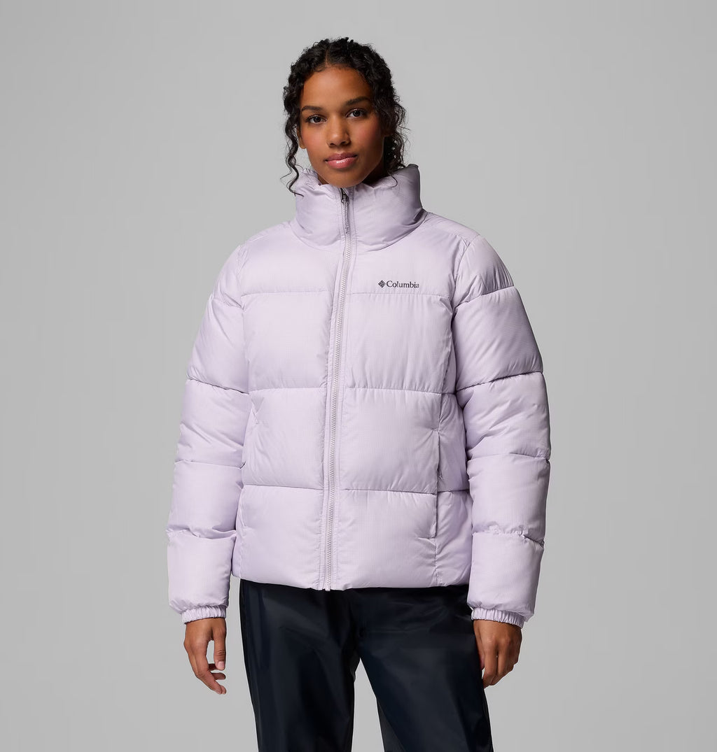 Chaqueta Puffer Lavanda Columbia