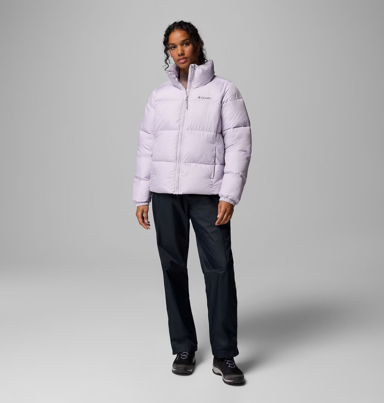 Chaqueta Puffer Lavanda Columbia