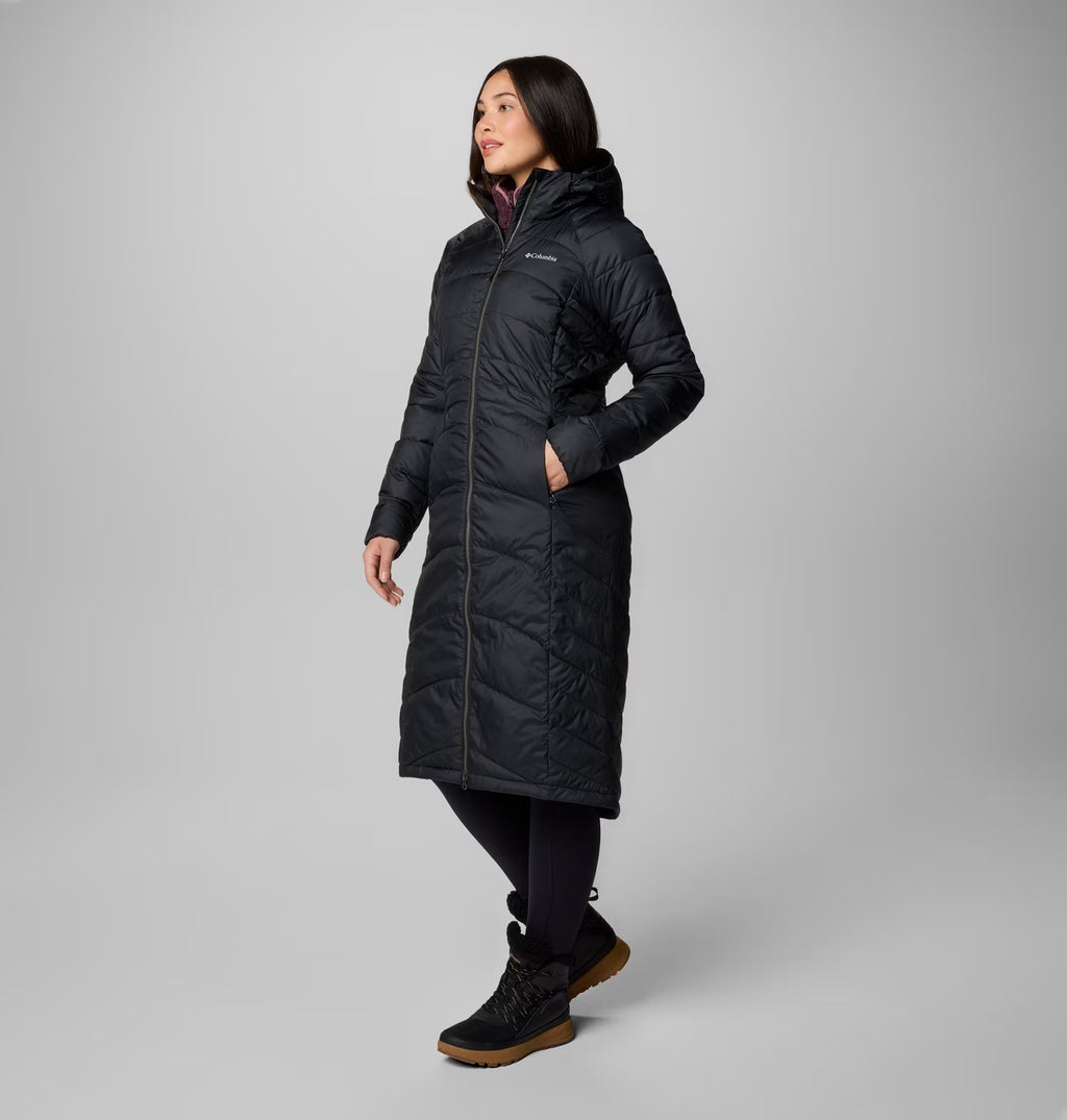 Parka Karis Gale Larga Negra Mujer Columbia