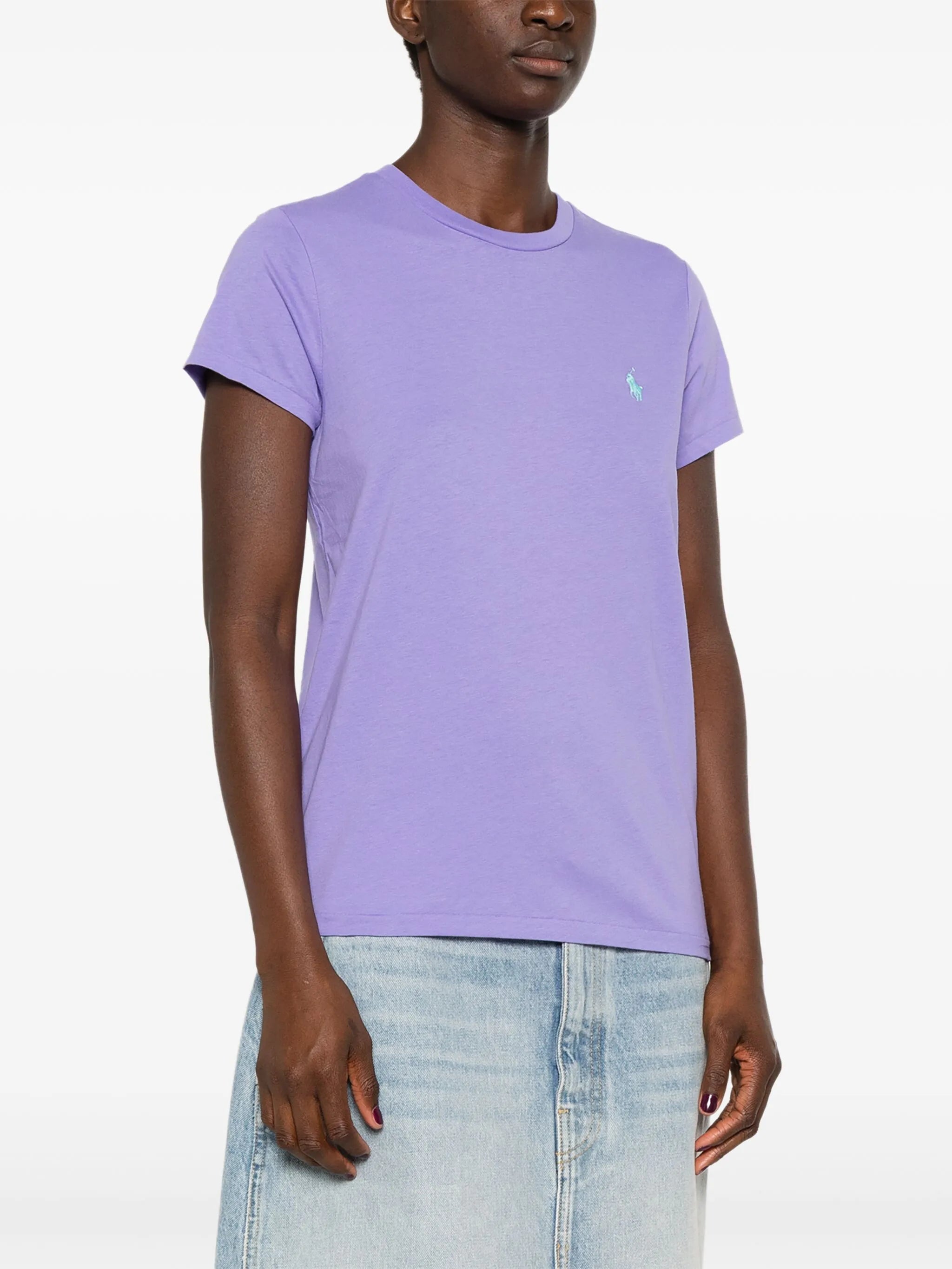 Polera Lila Algodón Adulto Polo Ralph Lauren