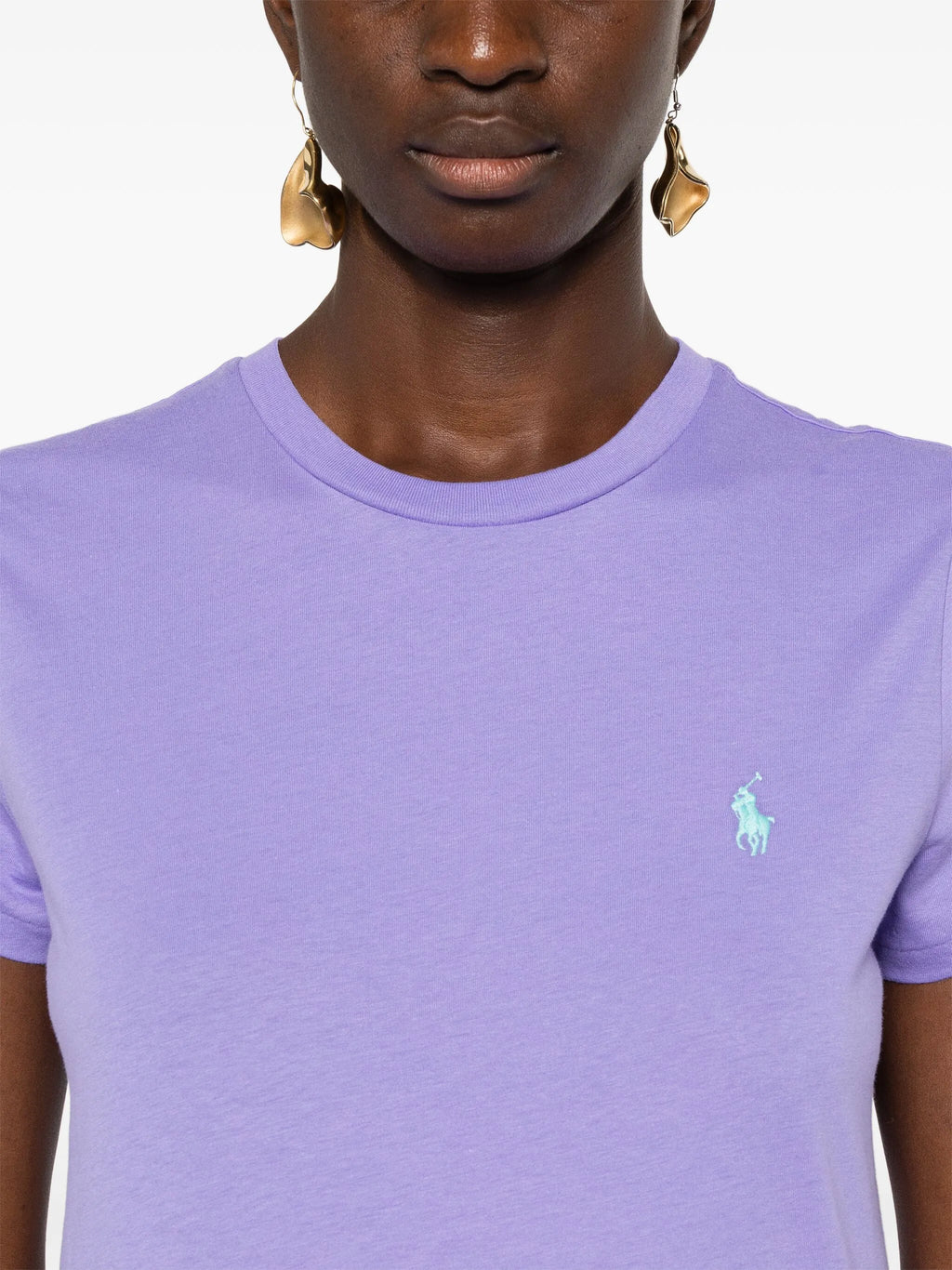 Polera Lila Algodón Adulto Polo Ralph Lauren