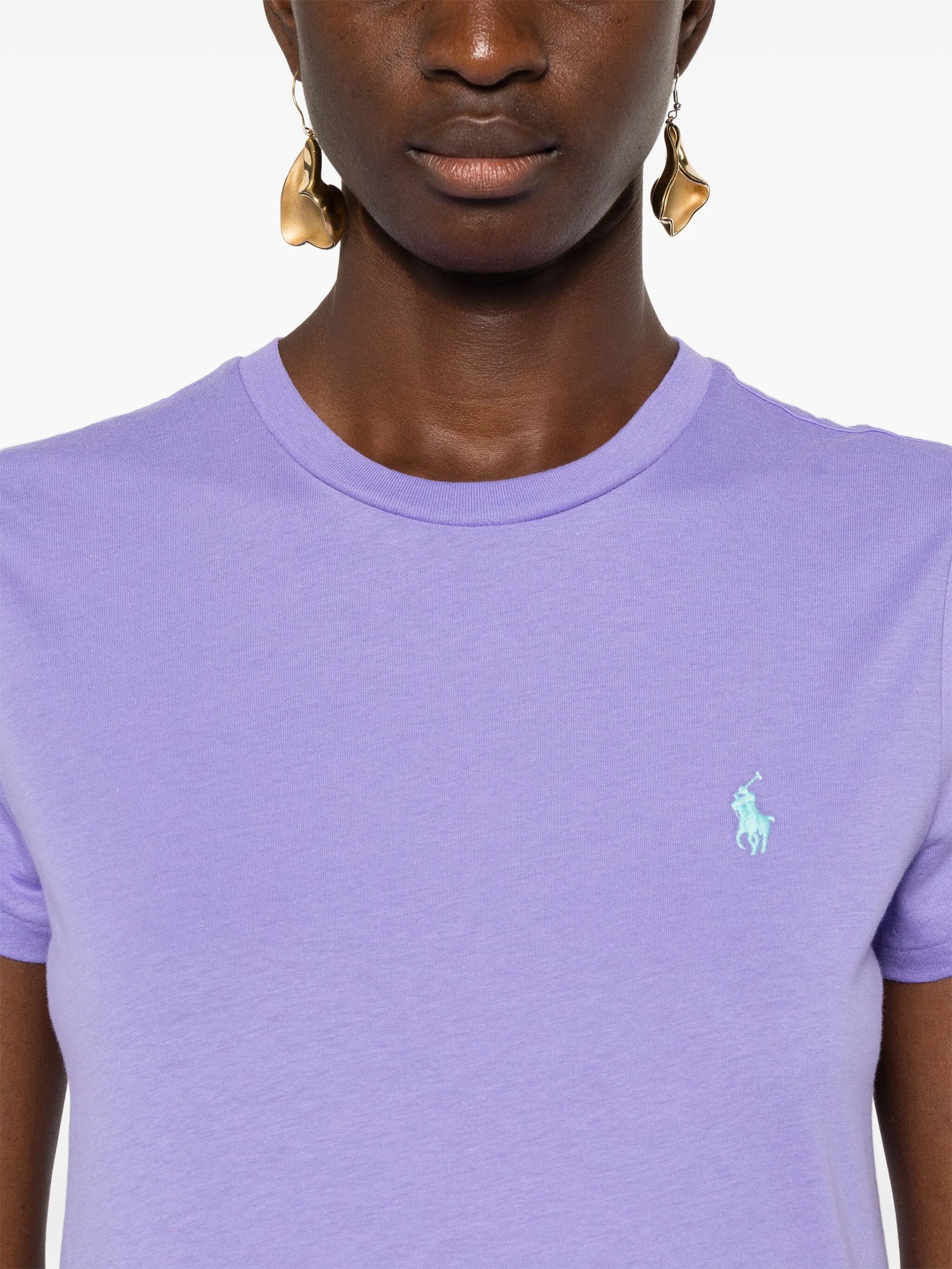 Polera Lila Algodón Adulto Polo Ralph Lauren