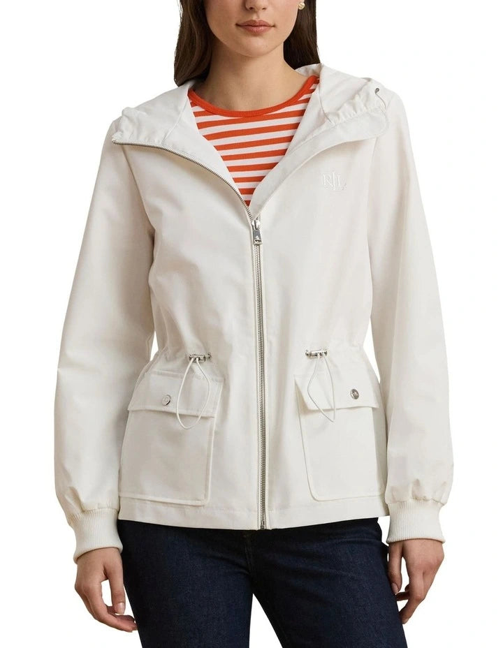 Chaqueta Water Resistant Crema Adulto Mujer Polo Ralph Lauren
