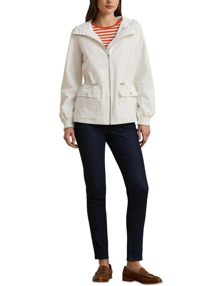 Chaqueta Water Resistant Crema Adulto Mujer Polo Ralph Lauren