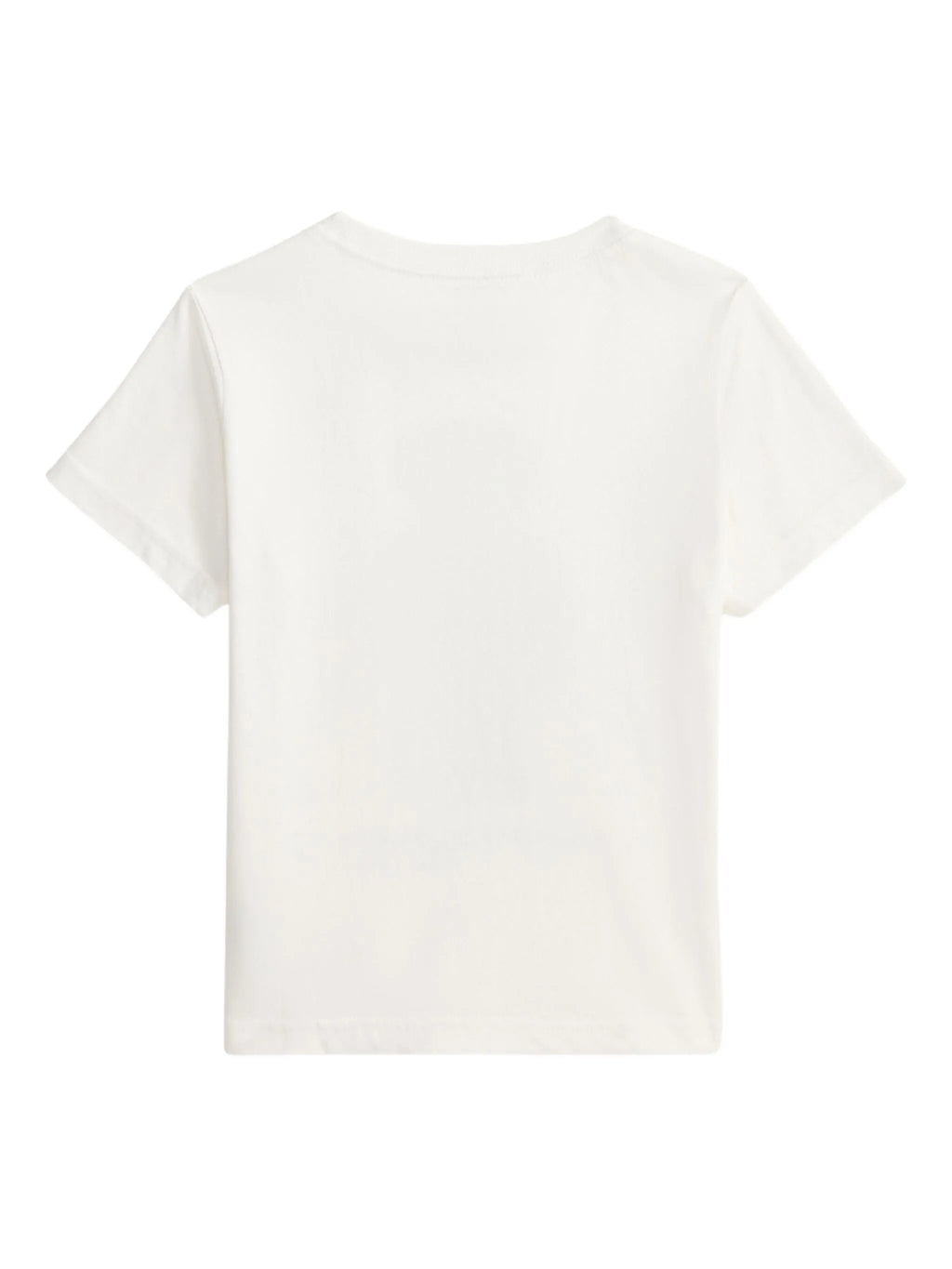 Polera Blanca Algodón Juvenil Polo Bear