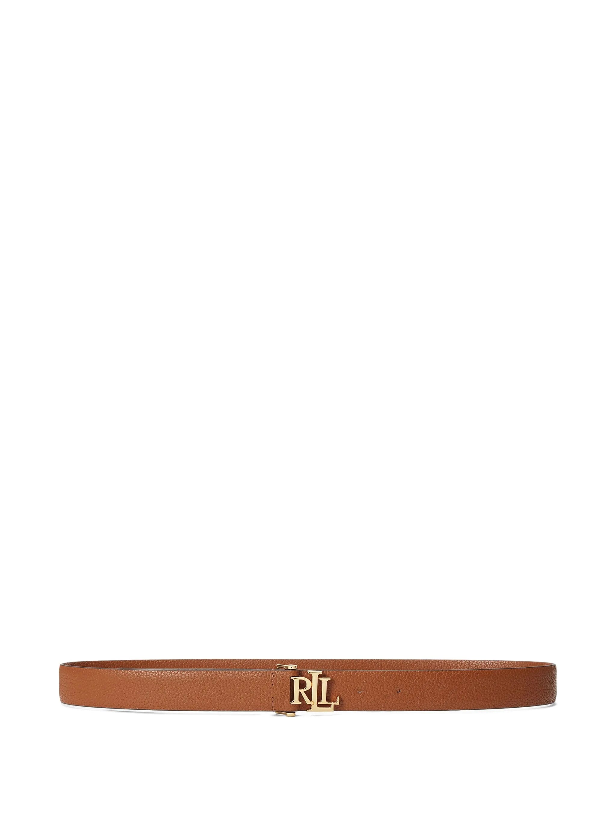 Cinturón Camel Cuero Fijo 3 cm Ralph Lauren
