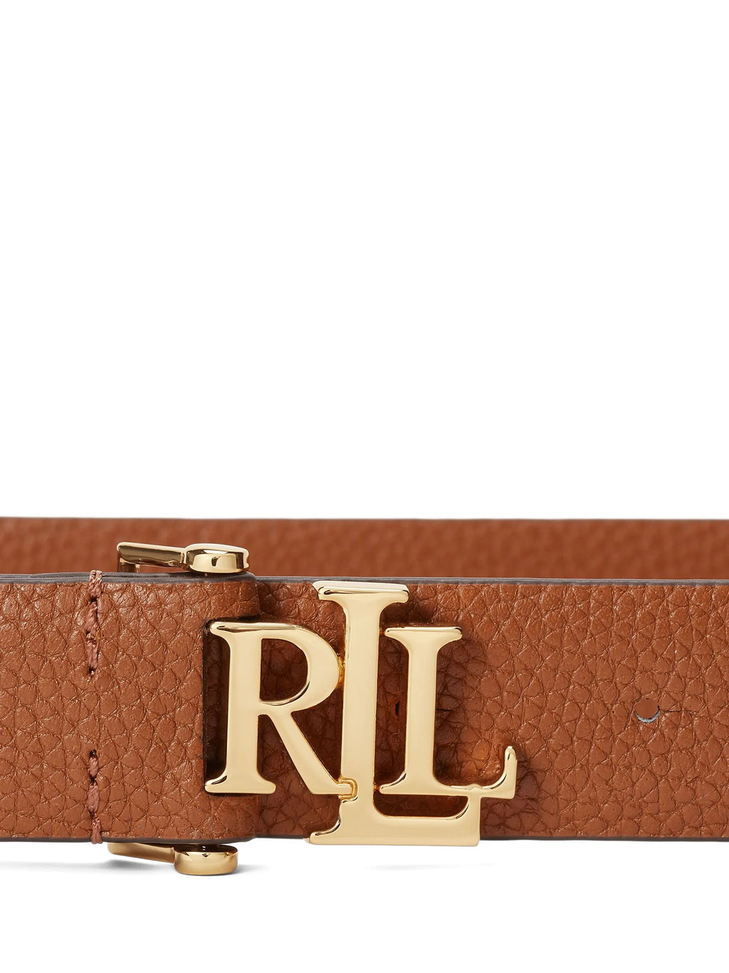 Cinturón Camel Cuero Fijo 4 cm Ralph Lauren