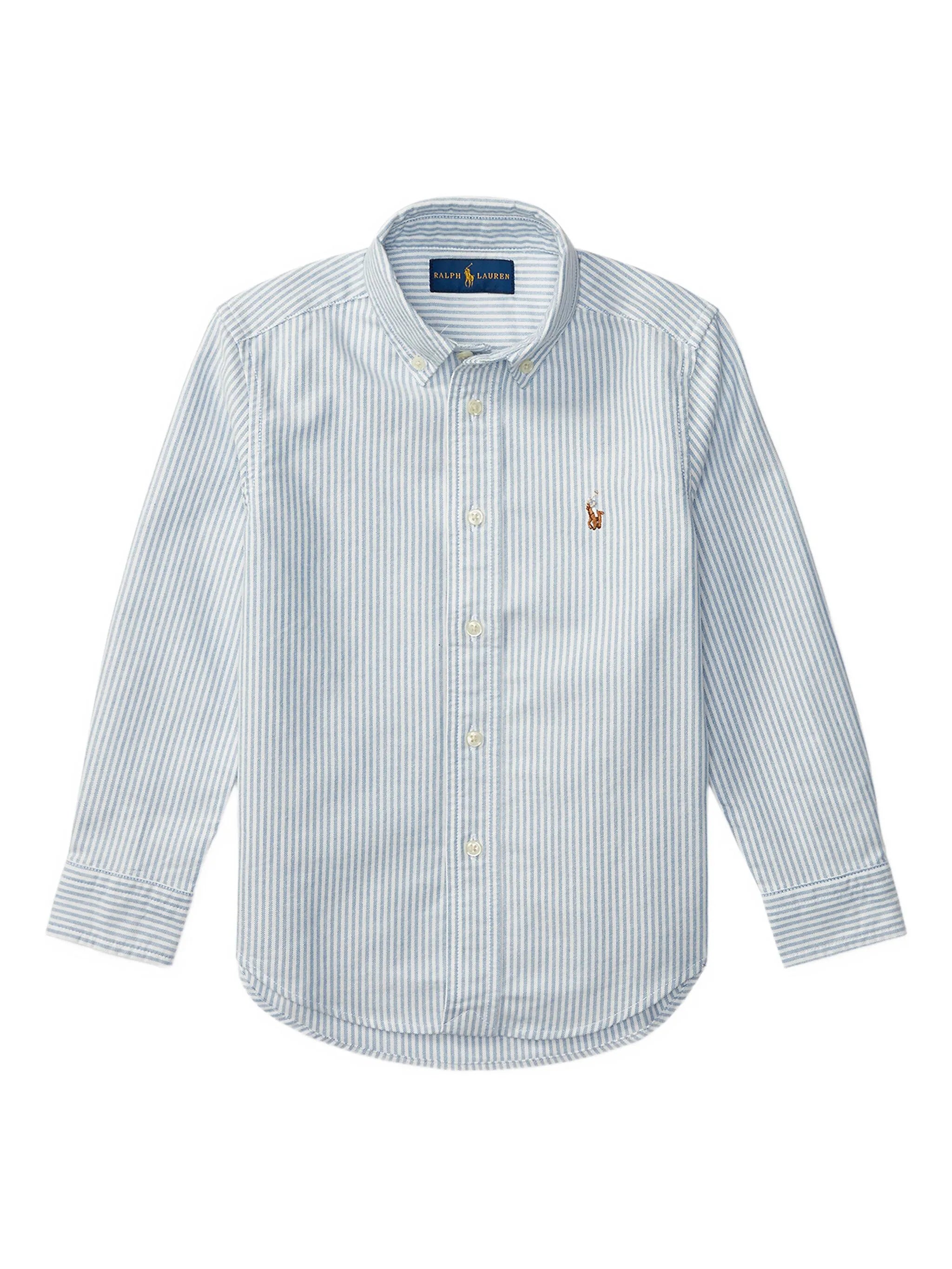 Camisa Oxford Rayas Algodón Juvenil Polo Ralph Lauren