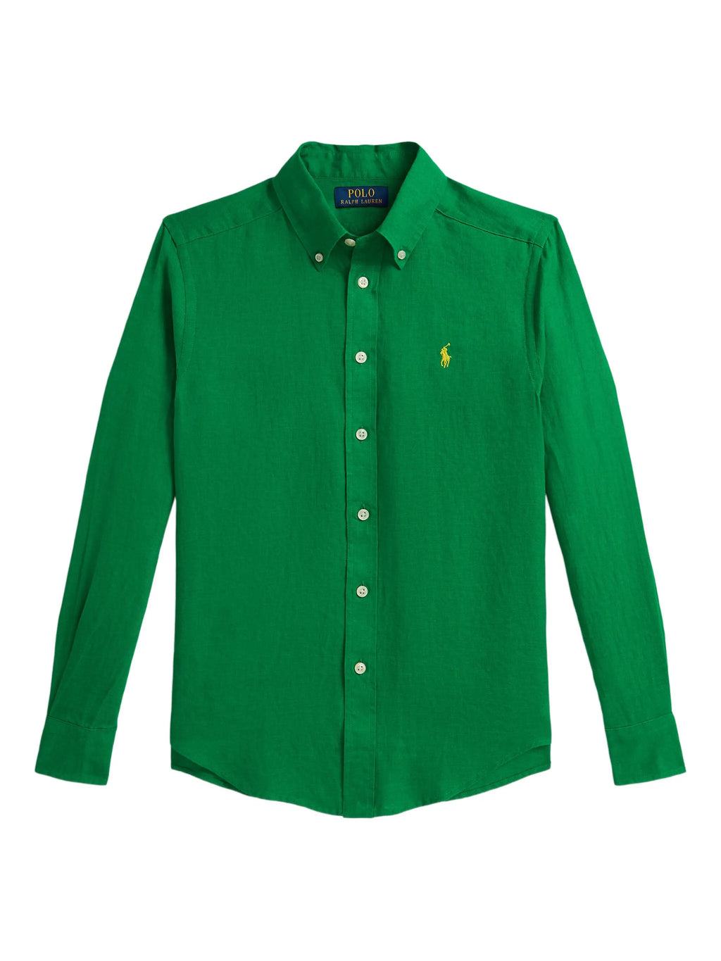 Camisa Verde Algodón Juvenil Polo Ralph Lauren