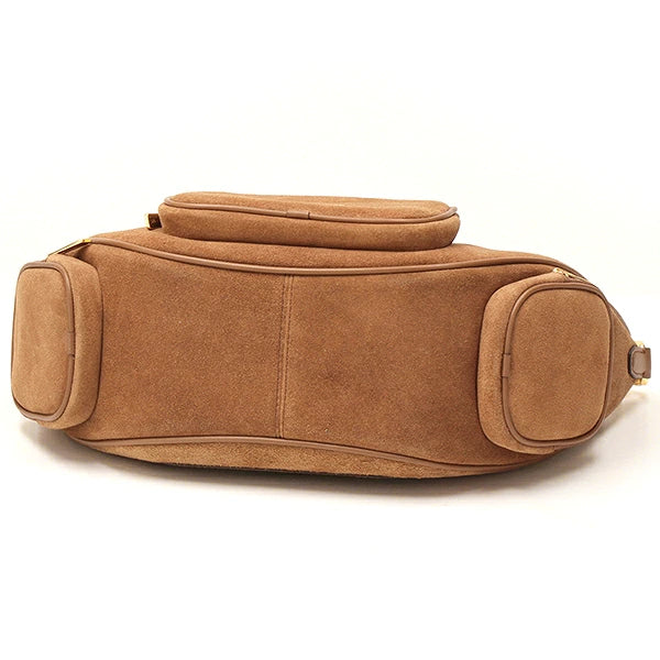 Cartera Convertible Merritt Gamuza Café Michael Kors