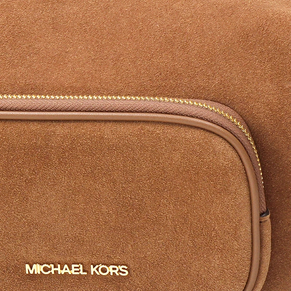 Cartera Convertible Merritt Gamuza Café Michael Kors