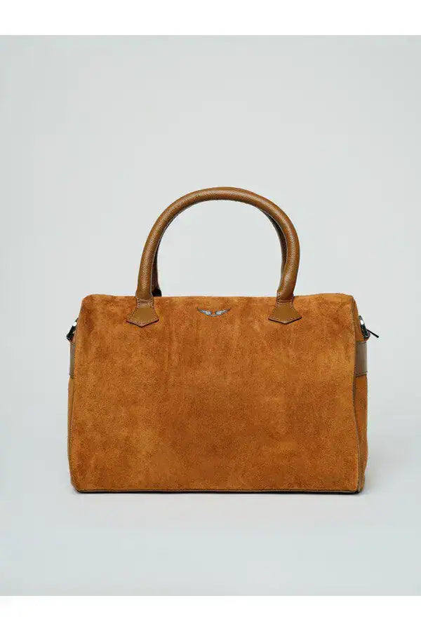 Bolso Mediano Wings Suede Bag Zadig Voltaire