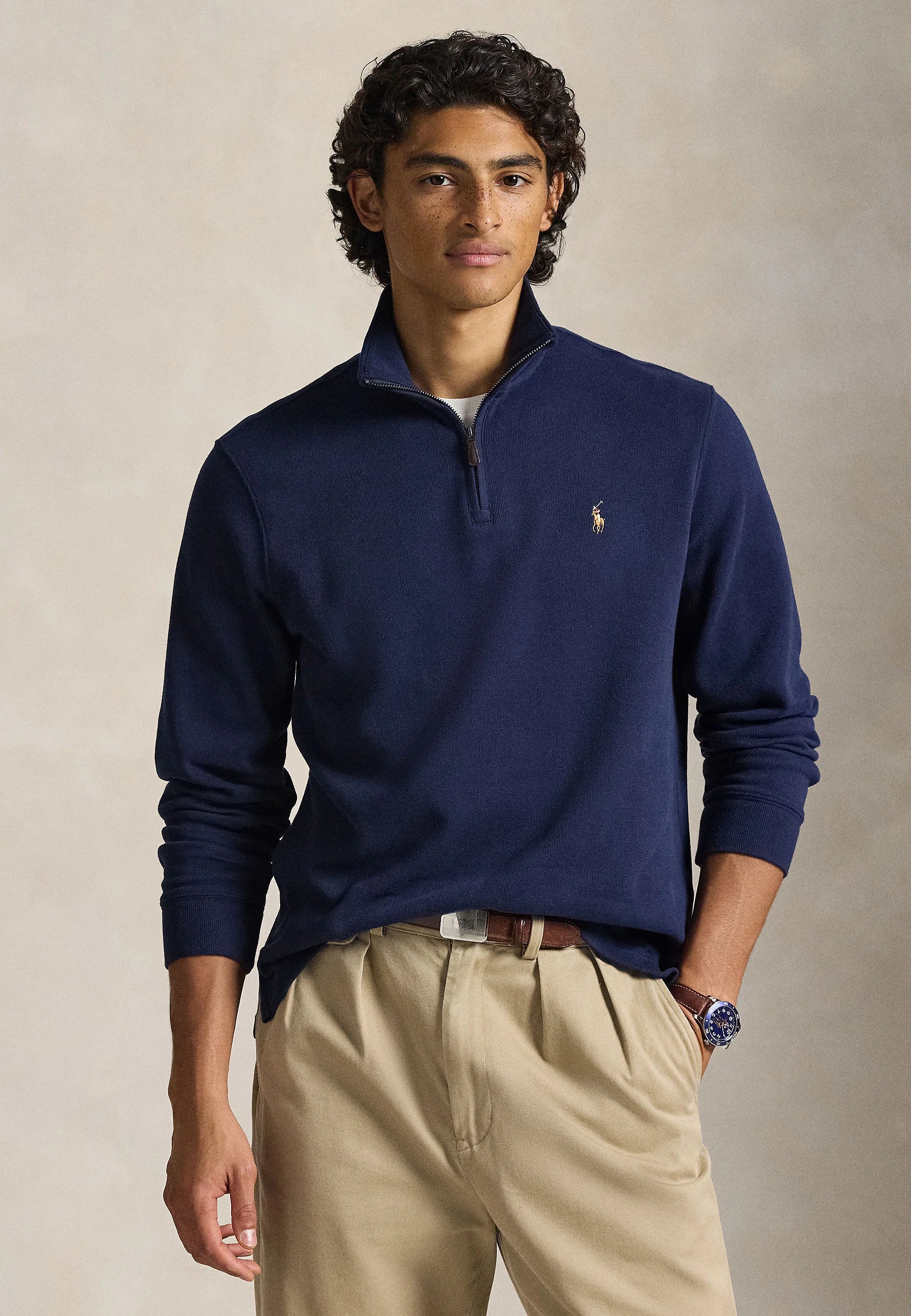 Sweater Azul Algodón Adulto Hombre Polo Ralph Lauren