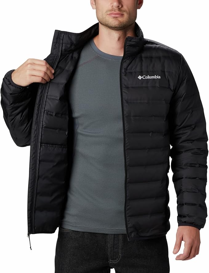 Parka Pluma 650 Negra Hombre Columbia