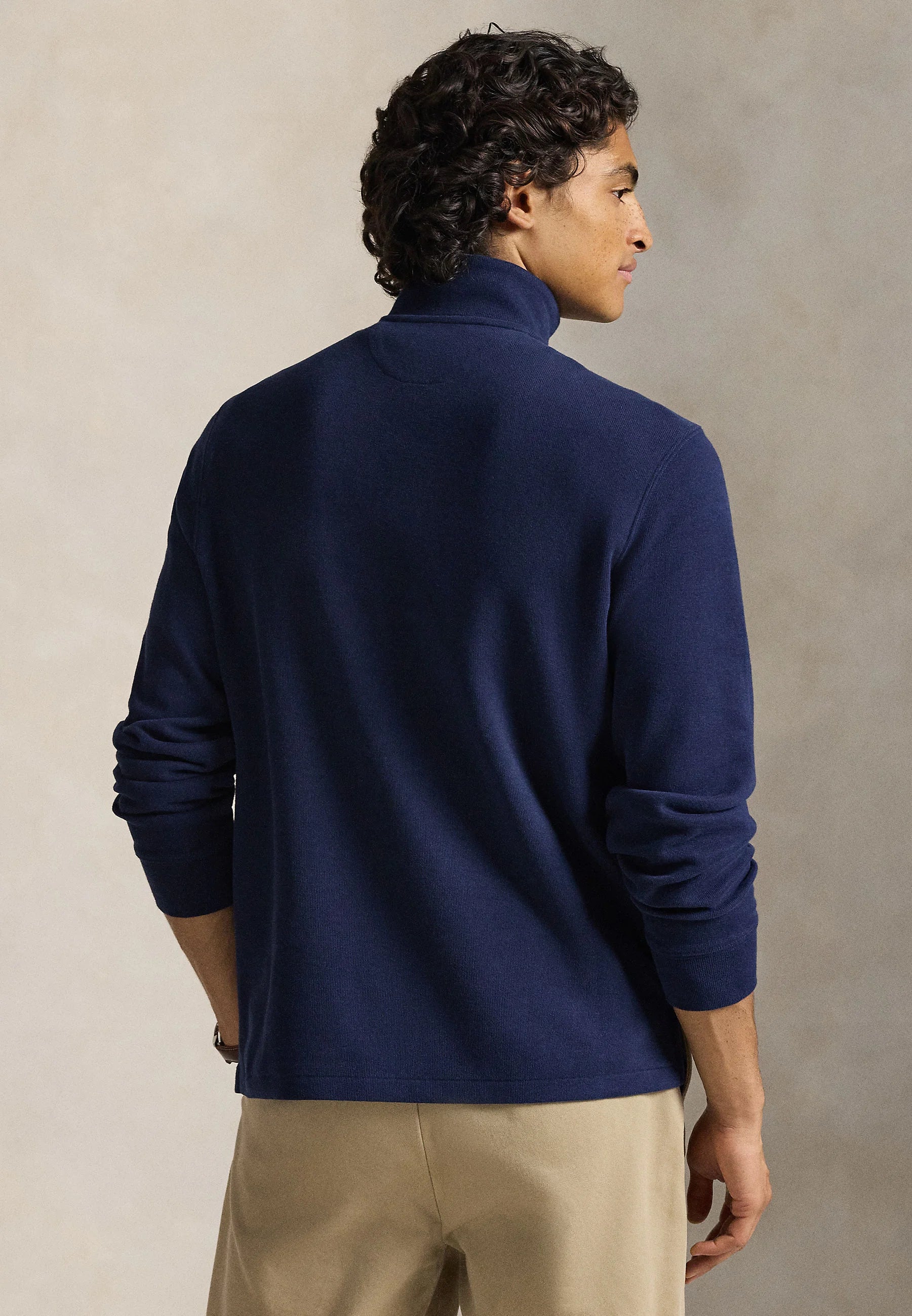 Sweater Azul Algodón Adulto Hombre Polo Ralph Lauren