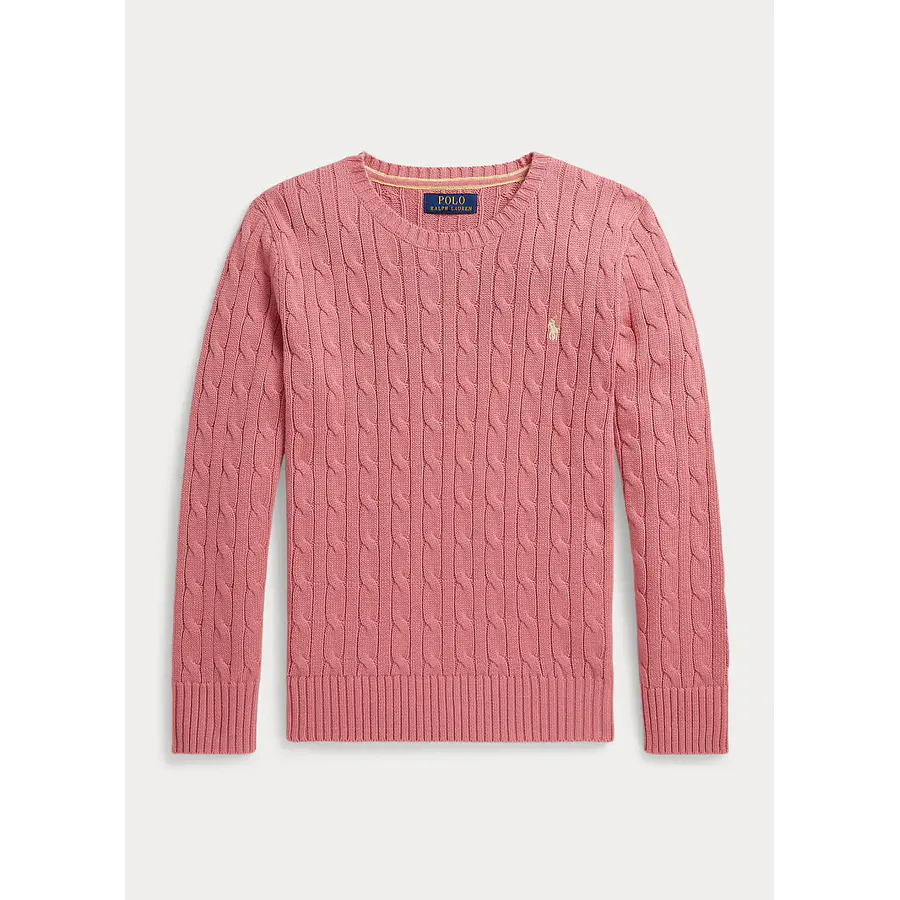 Sweater Rosa Algodón Juvenil Polo Ralph Lauren