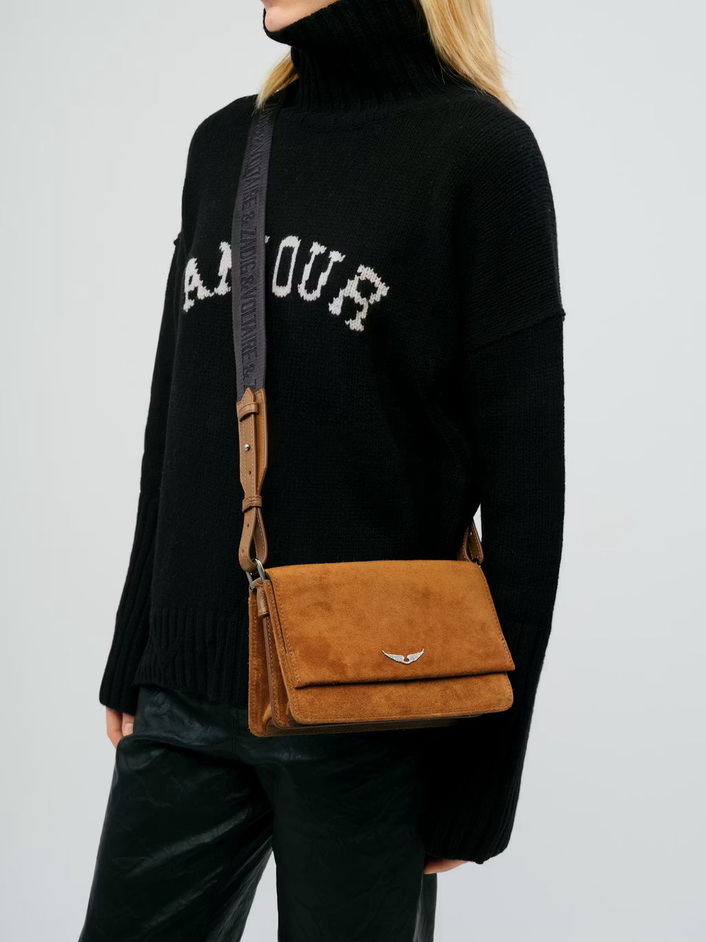 Crossbody Lolita Wings Cognac Zadig Voltaire