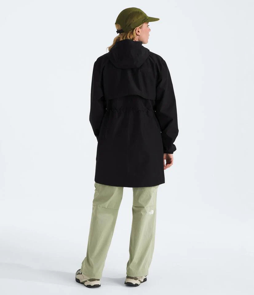 Chaqueta impermeable Daybreak Mid Negra Mujer TNF