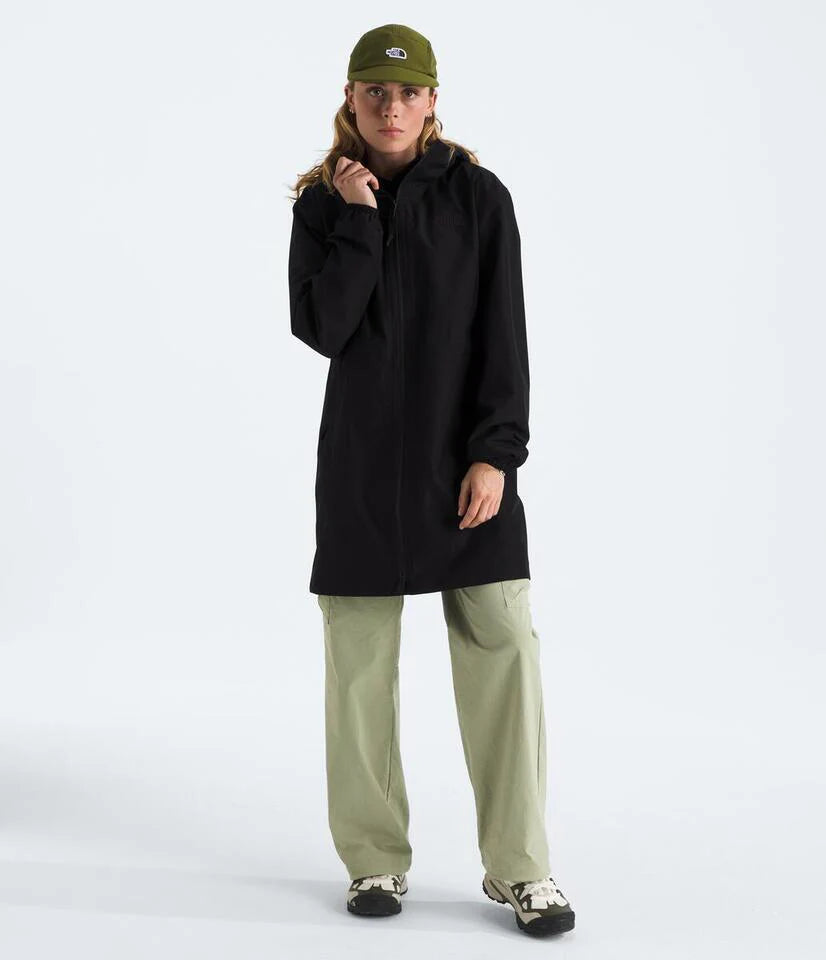 Chaqueta impermeable Daybreak Mid Negra Mujer TNF