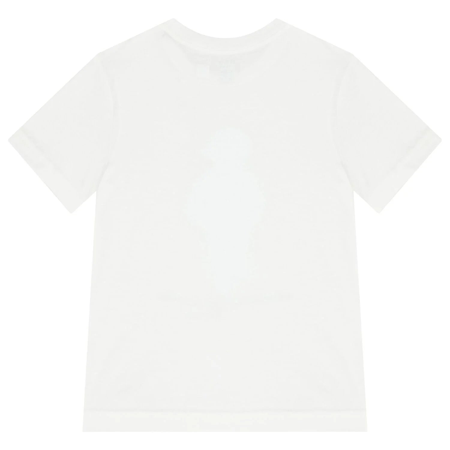 Polera Blanca Algodón Juvenil Polo Bear