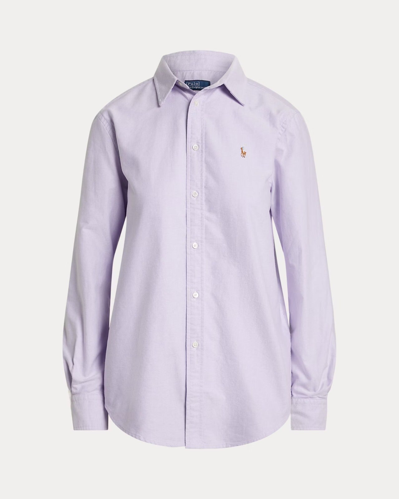 Camisa Oxford Lavanda Algodón Adulto Polo Ralph Lauren