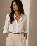 Cinturón Camel Cuero Fijo 3 cm Ralph Lauren