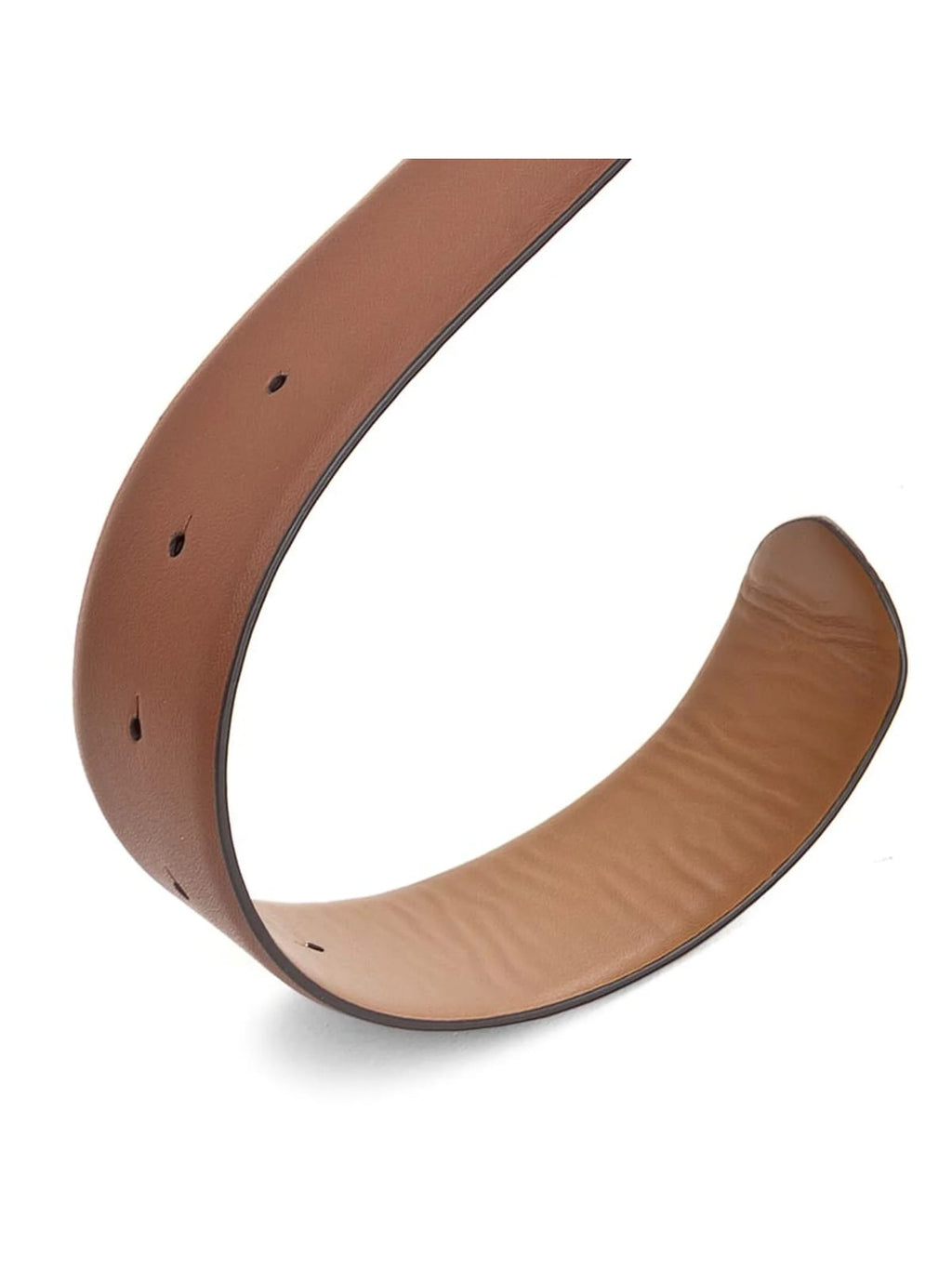 Cinturón Lauren Tan Cuero Fijo 4 cm Ralph Lauren