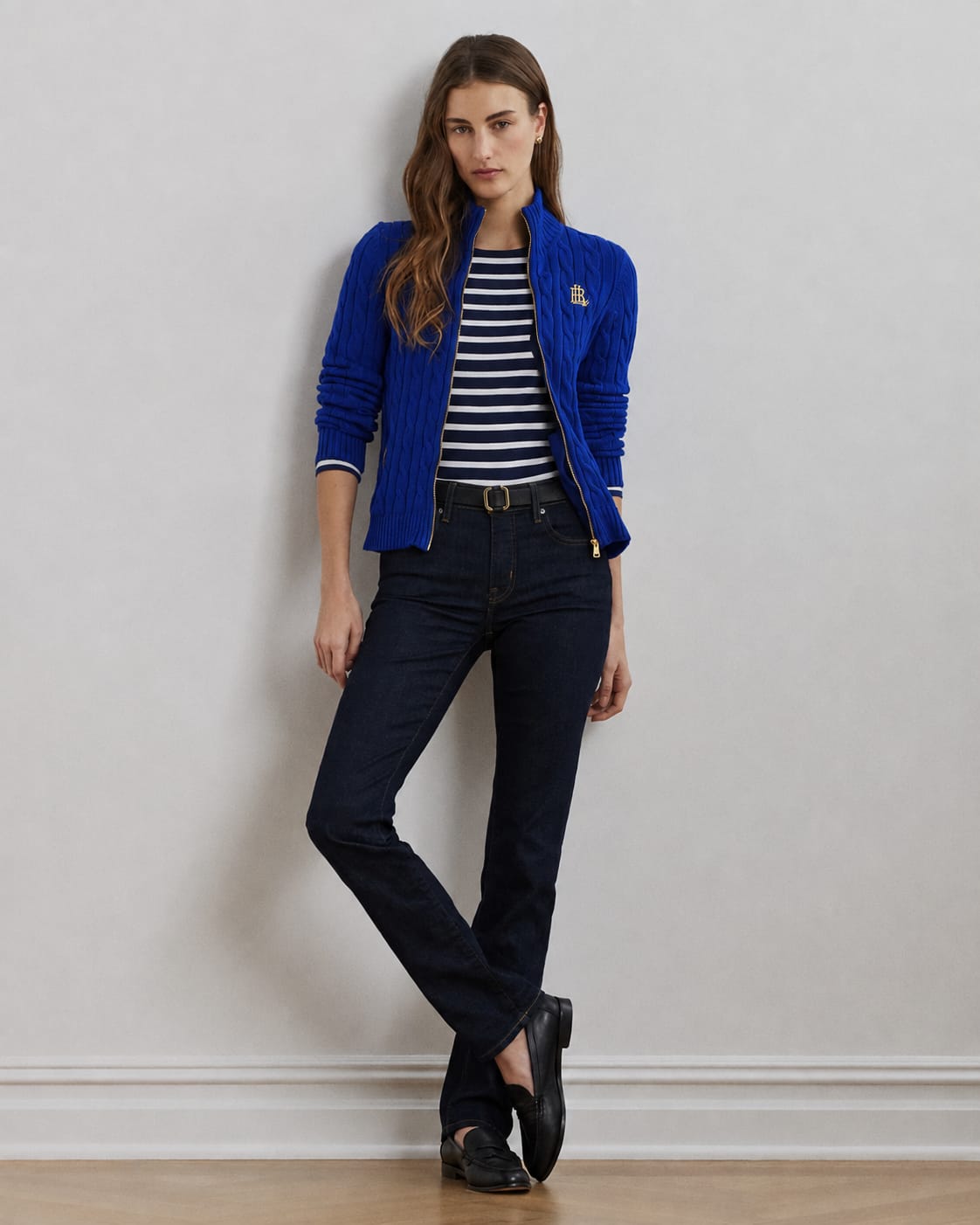 Sweater Azul Algodón Adulto Mujer Polo Ralph Lauren