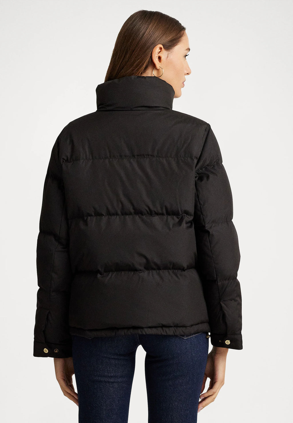 Parka Logo Negra Mujer Polo Ralph Lauren