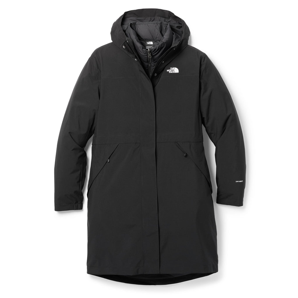 Parka Pluma 600 Sequoia Triclimate 3-1 Negra Mujer TNF