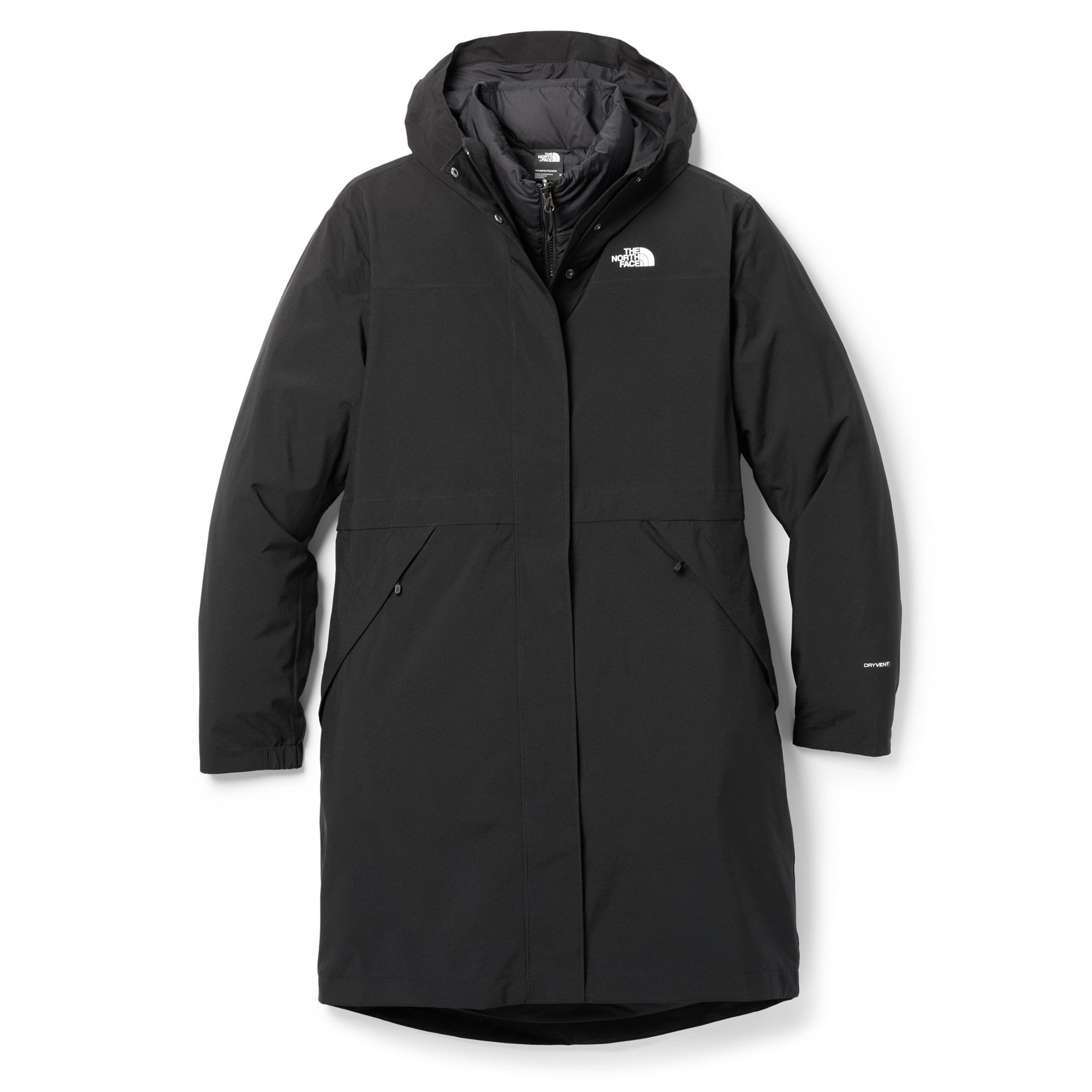 Parka Pluma 600 Sequoia Triclimate 3-1 Negra Mujer TNF