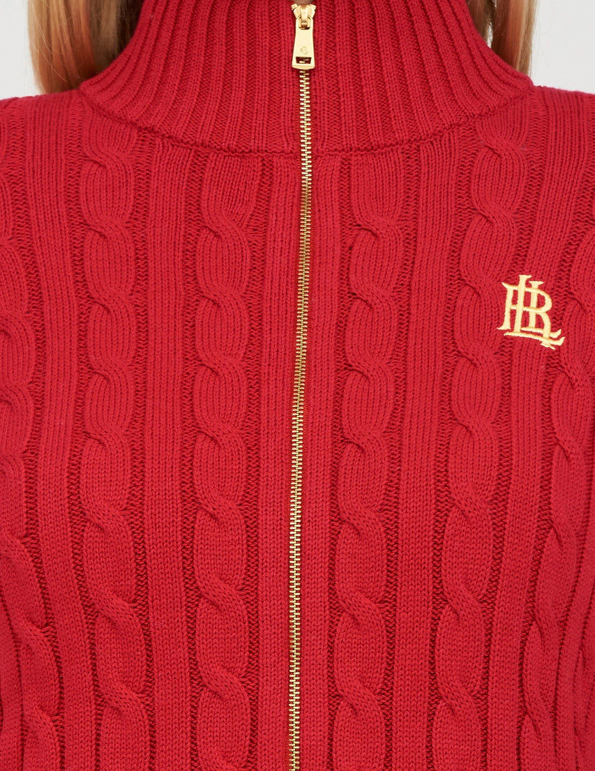 Sweater Rojo Algodón Adulto Mujer Polo Ralph Lauren