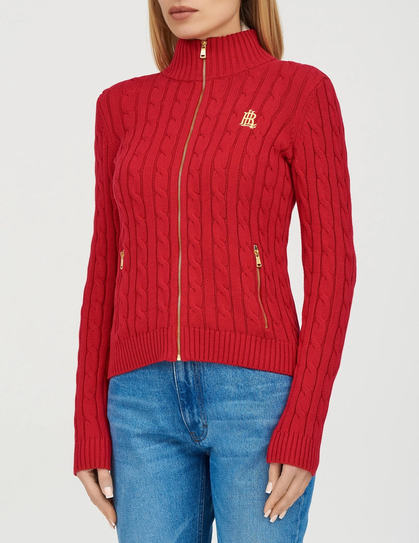 Sweater Rojo Algodón Adulto Mujer Polo Ralph Lauren