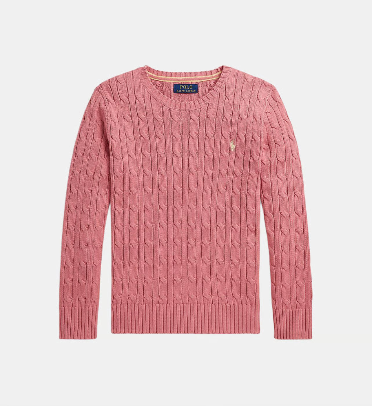 Sweater Rosa Algodón Juvenil Polo Ralph Lauren