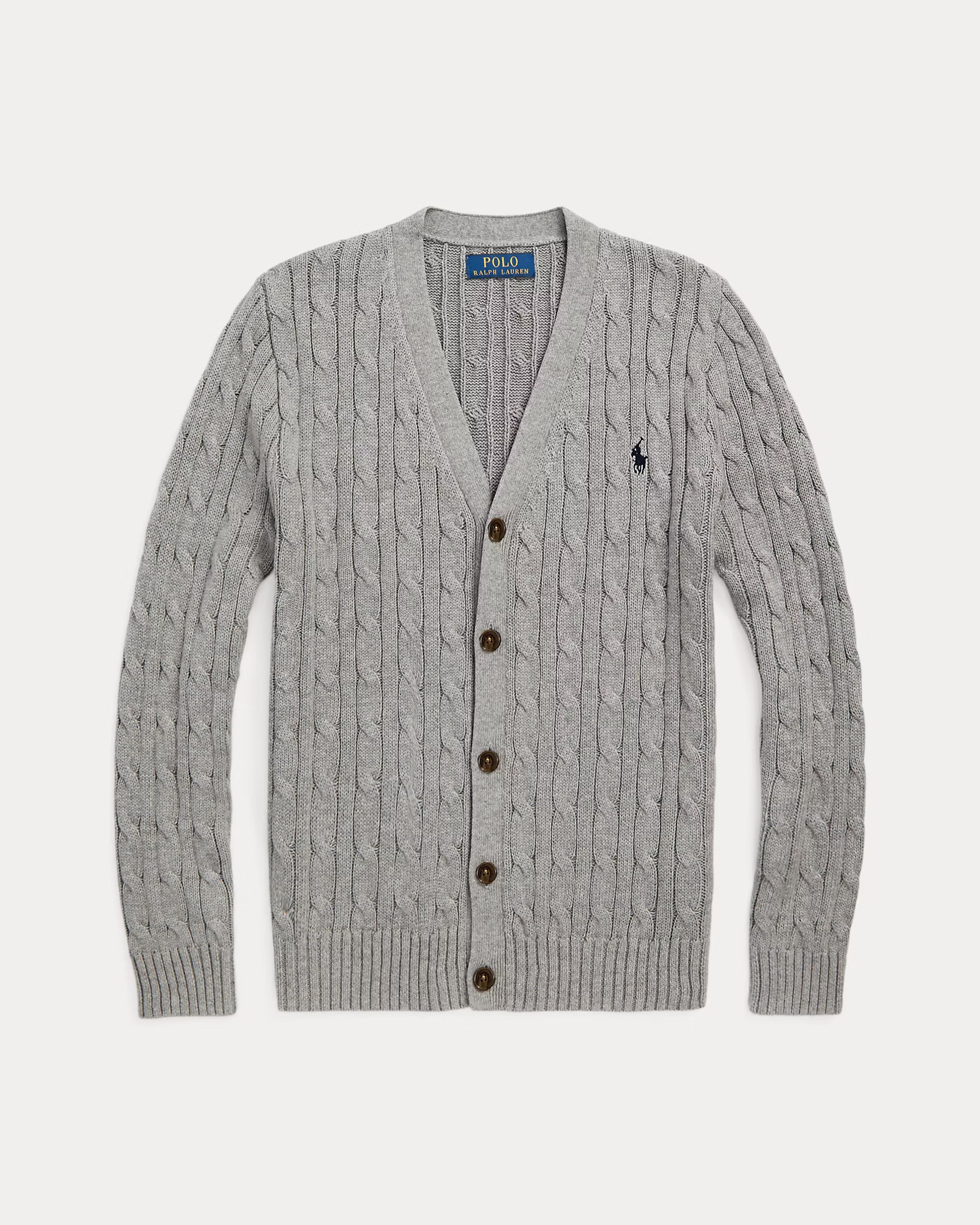 Cardigan Gris Juvenil Polo Ralph Lauren