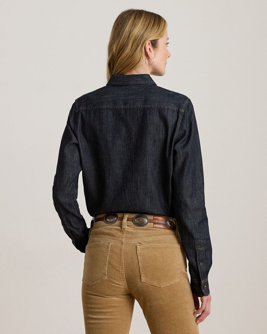 Camisa Azul Jens Algodón Adulto Ralph Lauren