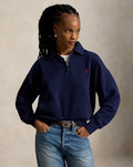 Polerón Oversize Azul Algodón Adulto Mujer Polo Ralph Lauren
