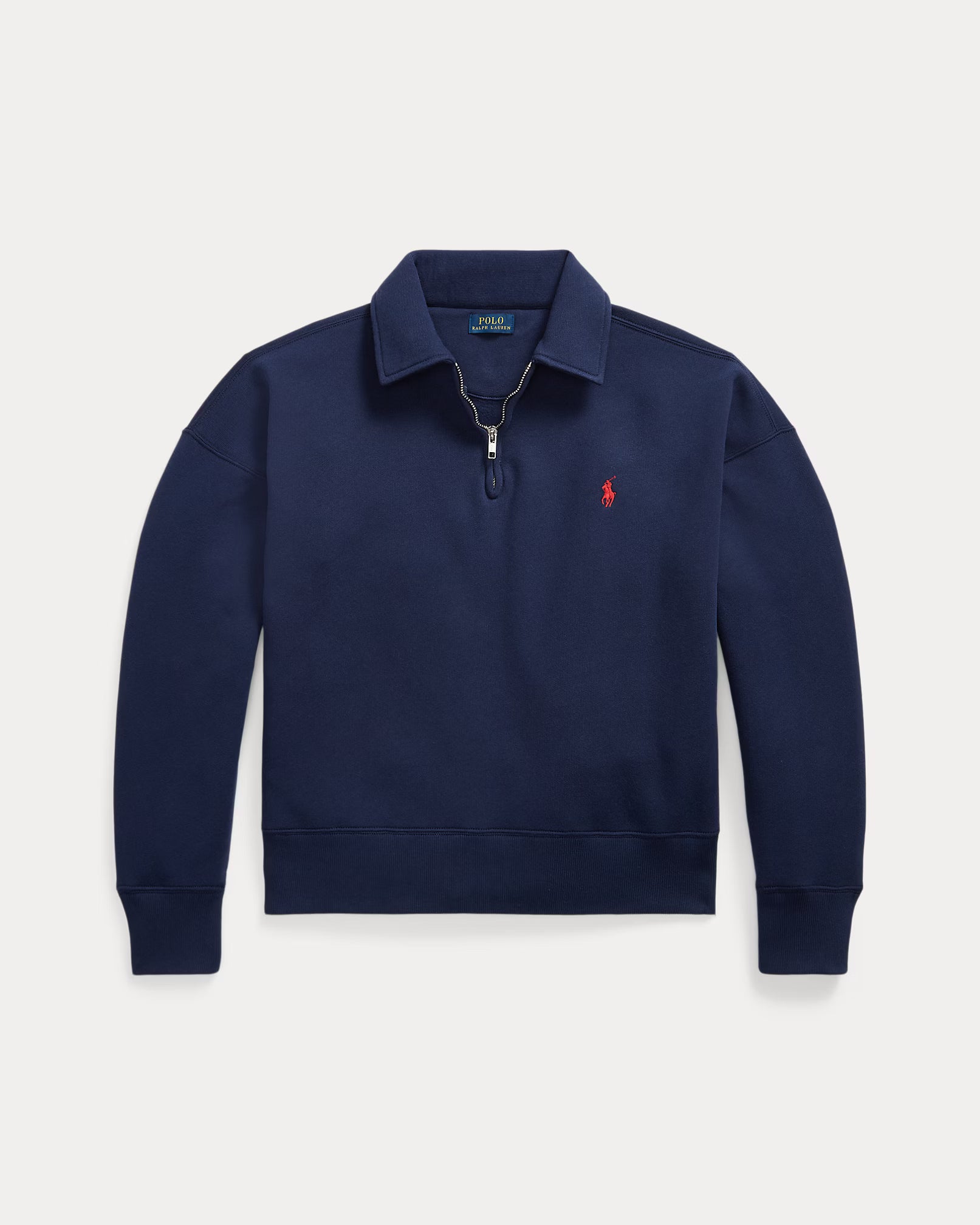 Polerón Oversize Azul Algodón Adulto Mujer Polo Ralph Lauren