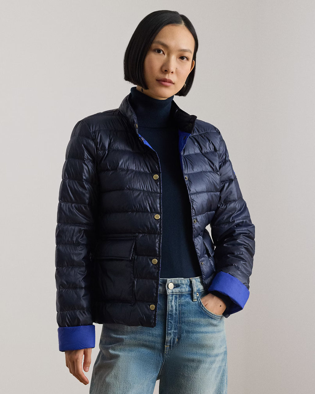 Chaqueta Azul Acolchada Polo Ralph Lauren