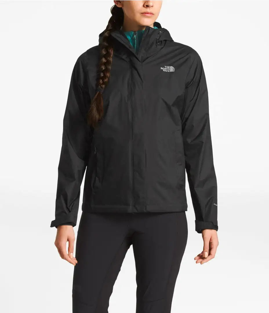 Chaqueta Impermeable Venture 2 Negra Mujer TNF
