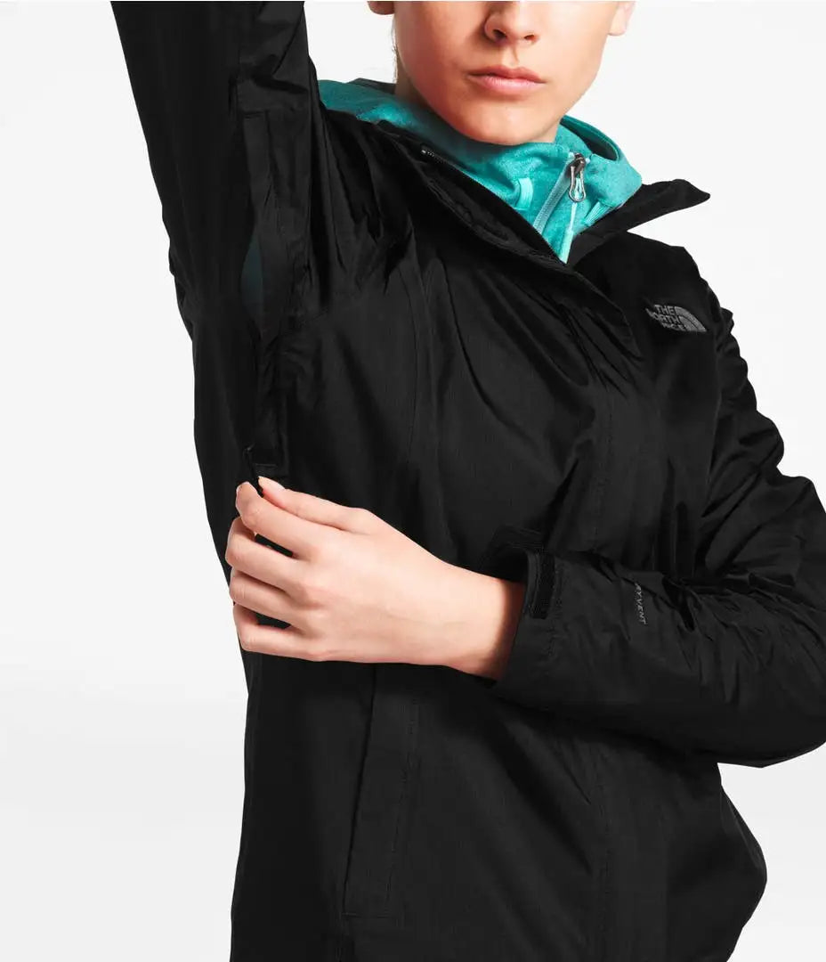 Chaqueta Impermeable Venture 2 Negra Mujer TNF